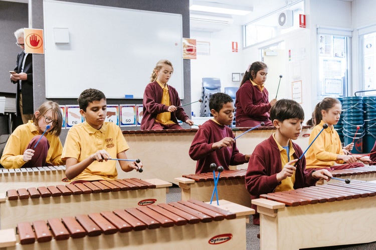 May be an image of 8 people and musical instrument